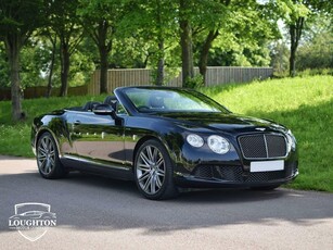 Bentley Continental 6.0 W12 GTC Speed Auto 4WD Euro 5 2dr