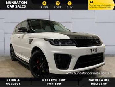 Land Rover, Range Rover Sport 2022 SVR CARBON EDITION VAT-QUALIFYING 5-Door