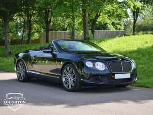 Bentley, Continental GTC 2013 6.0 W12 Speed 2dr Auto