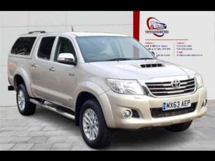 Toyota, Hilux 2014 (63) 2.5 D-4D Icon Pickup 4dr Diesel Manual 4WD Euro 5 (144 ps)