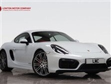 Used 2014 Porsche Cayman 3.4 GTS PDK 2DR 340 BHP+RED LEATHER+STUNNING+ in Warrington