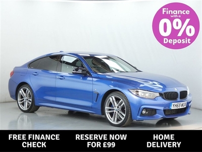 Used BMW 4 Series 2.0 420D XDRIVE M SPORT GRAN COUPE 4d 188 BHP in Cambridgeshire
