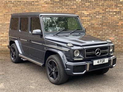 Used Mercedes-Benz G Class 5.5 G63 V8 BiTurbo AMG G-Tronic+ 4WD Euro 5 (s/s) 5dr in Sunderland