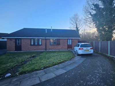 2 bedroom semi-detached bungalow for sale in Dundee Close, Fearnhead, Warrington, WA2