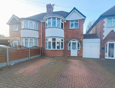 3 Bedroom Semi-detached House For Sale In Acocks Green