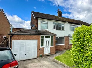 Semi-detached house for sale in Chantry Road, Disley, Stockport SK12