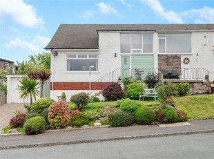 Semi-detached house for sale in Jacobs Drive, Gourock, Inverclyde PA19