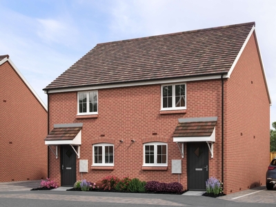 Two Bedroom Semi-Detached House available for Shared Ownership in New Cardington Fields, Bedfordshire.
