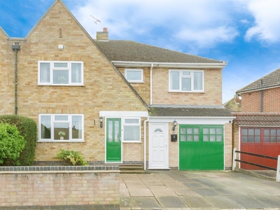 4 bedroom semi-detached house for sale in Sedgefield Drive, Thurnby, Leicester, LE7