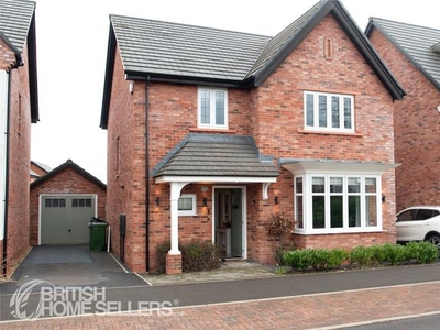 Detached house for sale in Higher Croft Drive, Crewe, Cheshire CW1