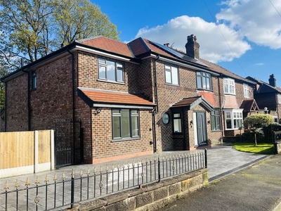 Semi-detached house for sale in Banbury Drive, Timperley, Altrincham, Greater Manchester WA14