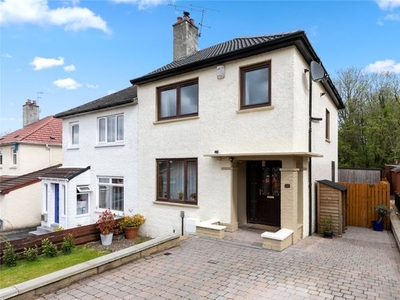 Semi-detached house for sale in Forres Avenue, Giffnock, Glasgow G46