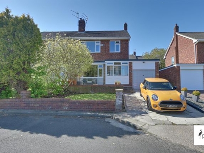 Semi-detached house for sale in Horsham Gardens, Humbledon, Sunderland SR3