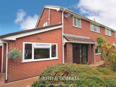 Semi-detached house for sale in Pant Glas, Sychdyn, Mold CH7