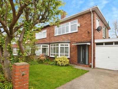 Semi-detached house for sale in Princes Avenue, Gosforth, Newcastle Upon Tyne NE3