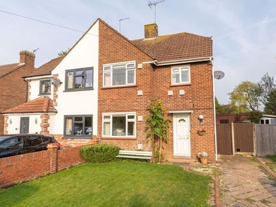 Semi-detached house to rent in Queensway North, Hersham, Walton-On-Thames KT12