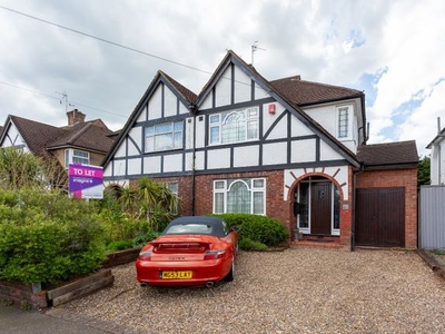 Semi-detached house to rent in Tudor Drive, Watford, Hertfordshire WD24