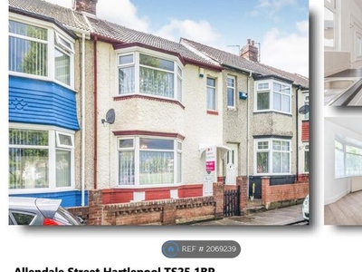 Terraced house to rent in Allendale Street, Hartlepool TS25