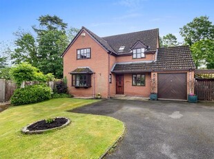 Detached house for sale in Monks Meadow, Much Marcle, Ledbury, Herefordshire HR8