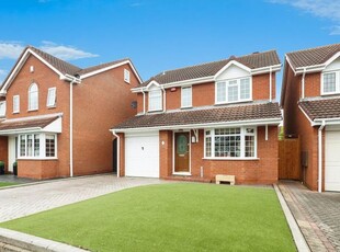 Detached house for sale in Northumberland Close, Tamworth B78