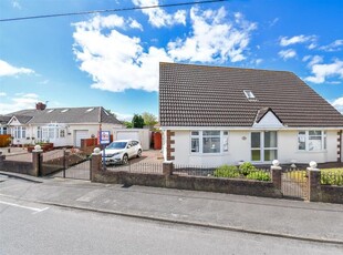 Detached bungalow for sale in Port Road East, Barry CF62