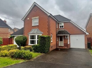 Detached house to rent in Hornbeam Close, Oadby LE2