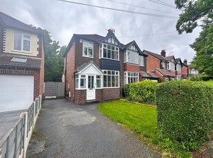 Semi-detached house for sale in Chatsworth Road, Hazel Grove, Stockport SK7