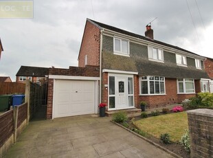 Semi-detached house to rent in Booth Drive, Urmston, Manchester M41