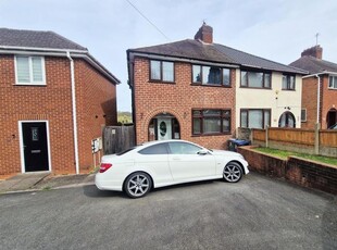 Semi-detached house to rent in Nigel Avenue, Northfield, Birmingham, West Midlands B31