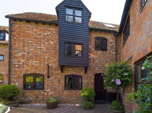 Terraced house to rent in Riverside Mews, Bridge Street, Wickham, Fareham PO17