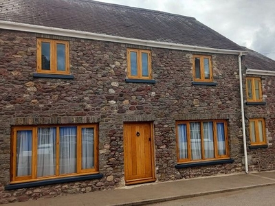 End terrace house for sale in Queens Square, Llangadog, Carmarthenshire. SA19