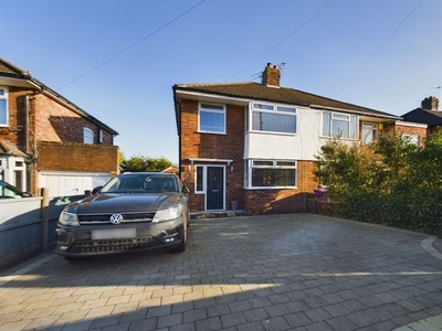 Semi-detached house for sale in Hunts Cross Avenue, Woolton, Liverpool. L25