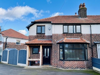 Semi-detached house for sale in Malpas Drive, Timperley, Altrincham WA14