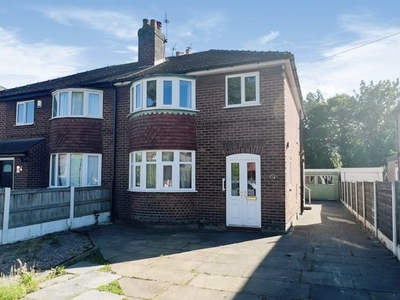 Semi-detached house for sale in Woodcote Road, West Timperley, Altrincham, Greater Manchester WA14