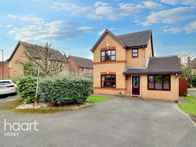 3 bedroom detached house for sale in Wheathill Grove, Derby, DE23