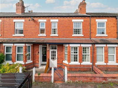 3 bedroom terraced house for sale in Warburton Street, Stockton Heath, Warrington, WA4