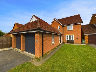 4 bedroom detached house for sale in The Larches, Abbeymead, Gloucester, Gloucestershire, GL4