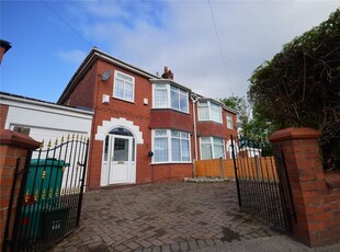 3 bedroom semi-detached house for rent in Dorlan Avenue, Gorton, Manchester, M18