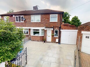 Semi-detached house for sale in Heston Drive, Urmston, Manchester M41