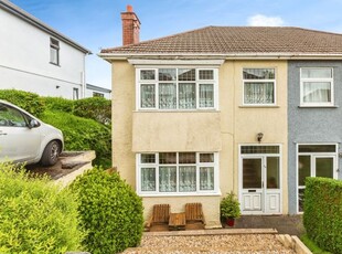 Semi-detached house for sale in Lon Mafon, Sketty, Swansea SA2