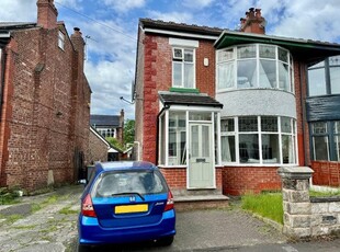 Semi-detached house for sale in Rostherne Avenue, Old Trafford, Manchester M16