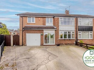 Semi-detached house for sale in Tideswell Close, Cheadle SK8