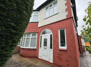 Semi-detached house for sale in Wordsworth Road, Old Trafford, Manchester M16