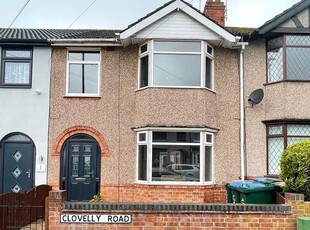 Terraced house to rent in Clovelly Road, Coventry CV2