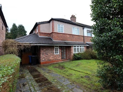 3 Bedroom Semi-detached House For Sale In Timperley, Cheshire