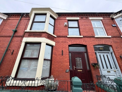 4 bedroom terraced house for rent in Karslake Road, Liverpool, Merseyside, L18