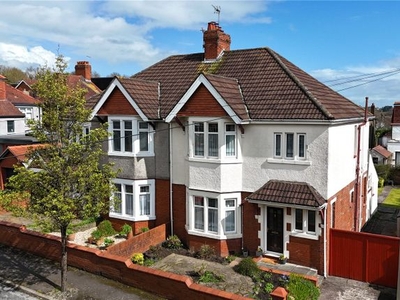 Semi-detached house for sale in Southcourt Road, Penylan, Cardiff CF23