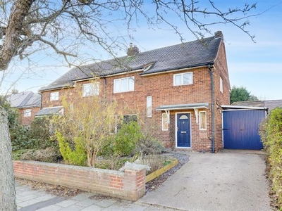 Semi-detached house for sale in Covert Road, West Bridgford, Nottinghamshire NG2