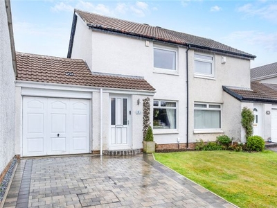Semi-detached house for sale in Invergarry Court, Thornliebank, Glasgow G46