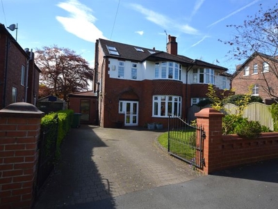Semi-detached house for sale in Queens Drive, Heaton Mersey, Stockport SK4